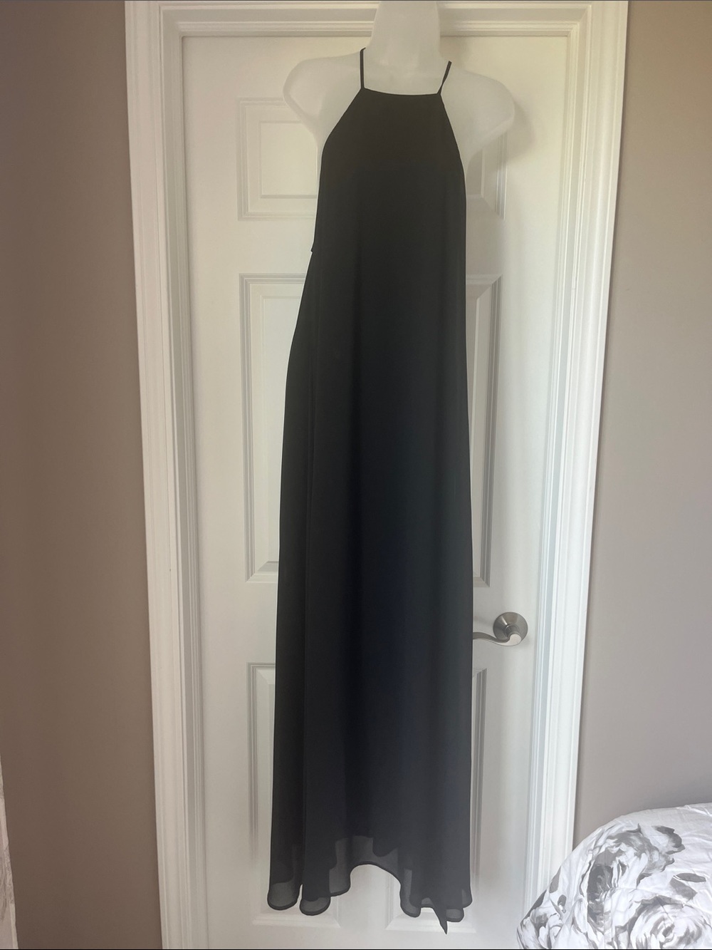 Show Me Your MuMu Black Halter Maxi Dress